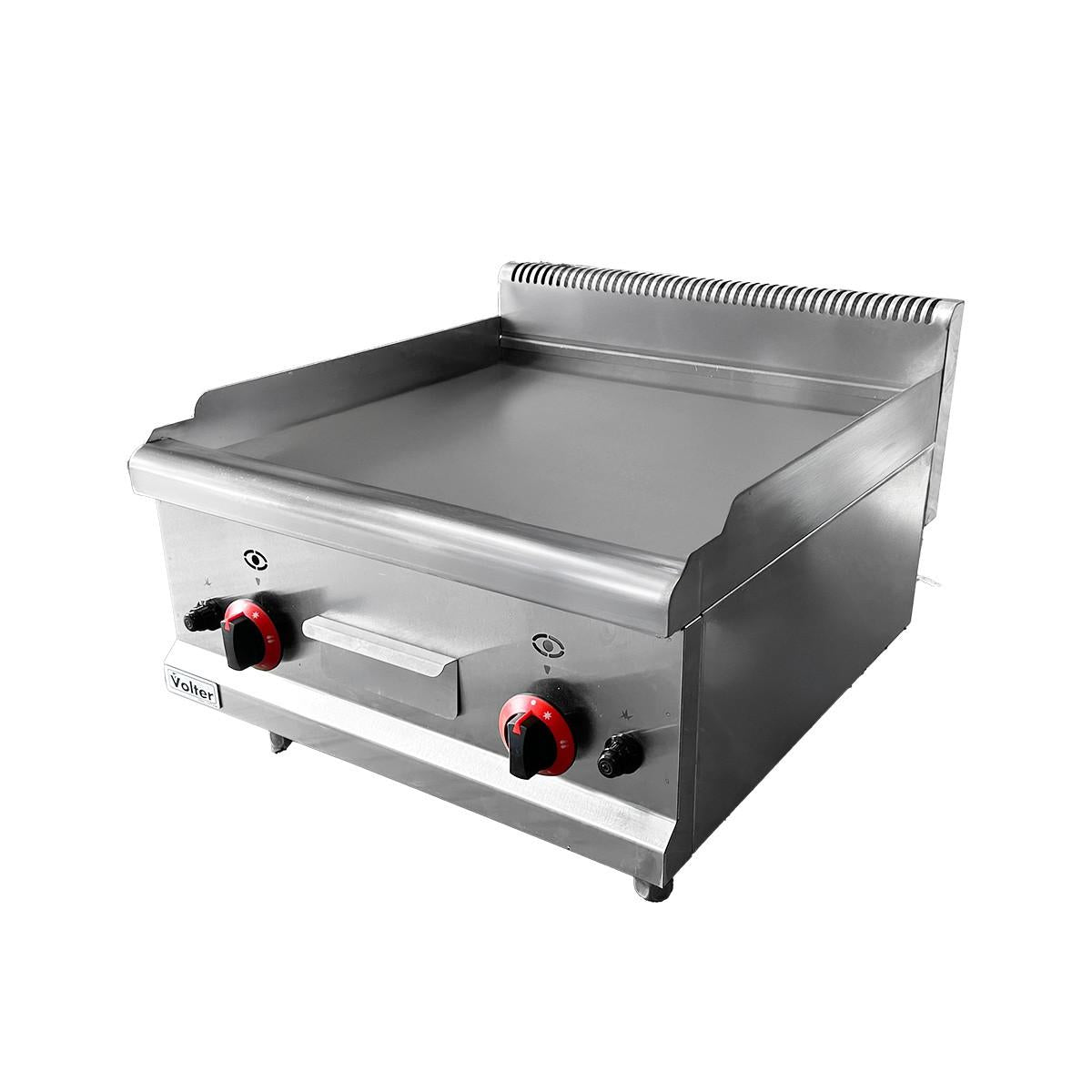 Plancha a Gas Cromo Modelo GH-24 Volter