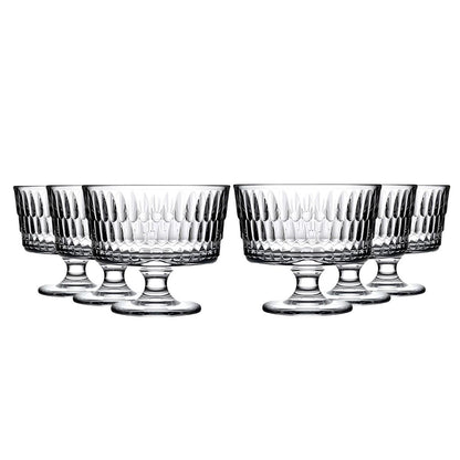 Set 6 Copas Helados 240 Cc Linea Rain