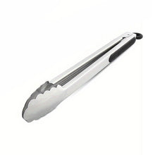 Pinza De Acero Inoxidable 30 Cm Mango Silicona