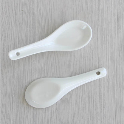 Set De 12 Cuchara Porcelana
