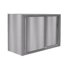 Gabinete 2 Puertas Acero Inoxidable Med 100x40x65 Cm
