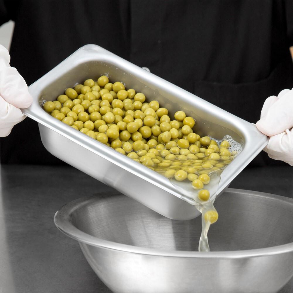 Contenedor Gastronómico Acero Inoxidable GN 1/9 x 6.5 Cm Linea Premium