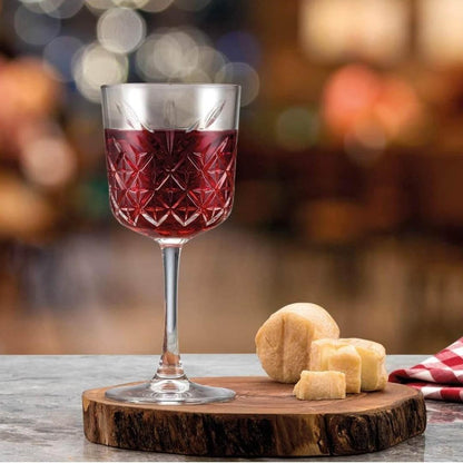Set De 4 Copas De Vino Tinto 330 Ml Linea Timeless