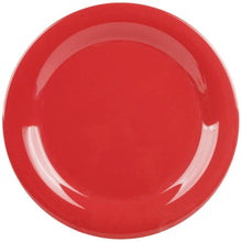 Plato Melamina Rojo 23 Cm