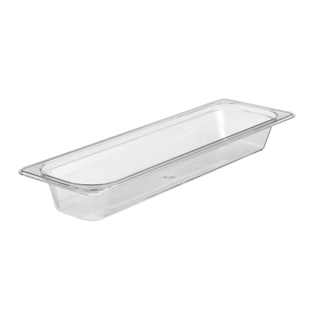 Contenedor Policarbonato Gn 2/4 x 6.5 Cm Transparente