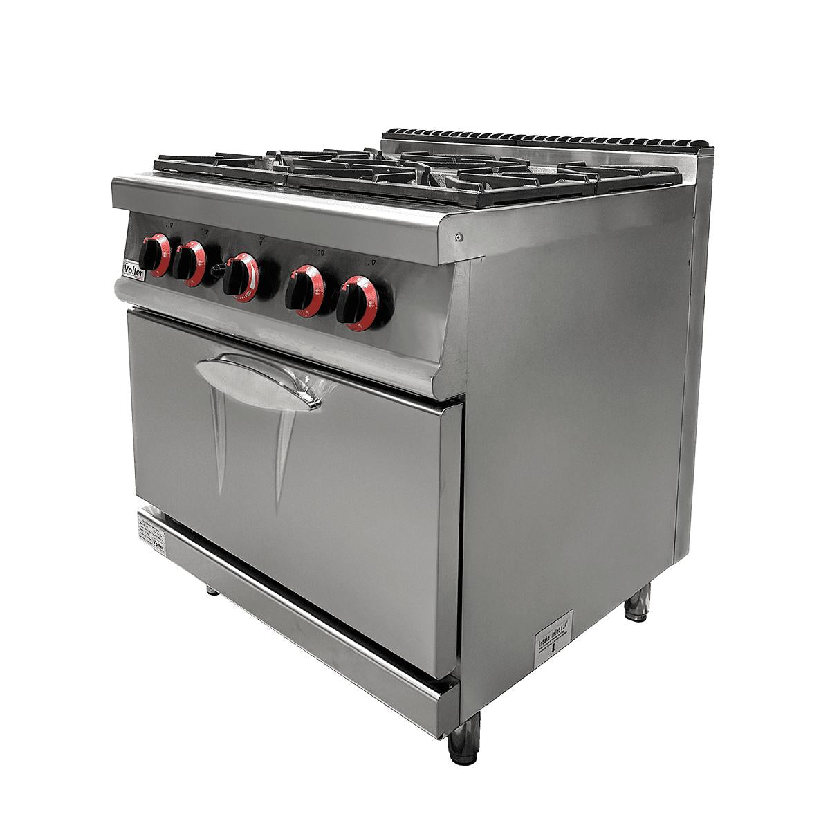 Cocina 4 Platos Gas Con Horno Linea 700 Volter