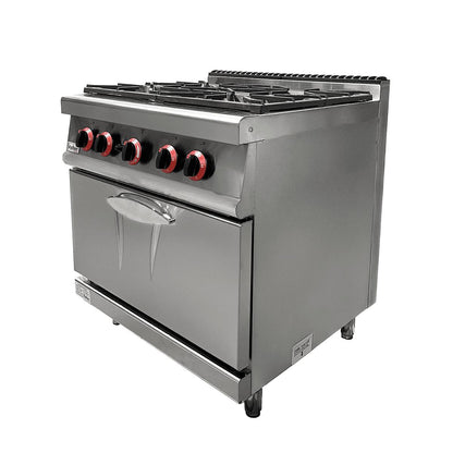 Cocina 4 Platos Gas Con Horno Linea 700 Volter