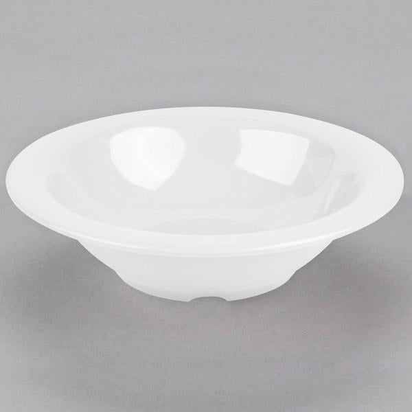 Plato Hondo Sopa Melamina Blanca 18x4 Cm