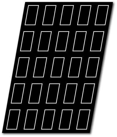 PLANCHA SILICONA FORMA QUEQUE RECTANGULAR 60X40CM