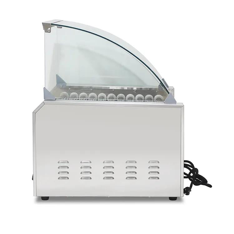 Rostizador De Vienesas CZ-11W Con Cúpula Y Cajón De Pan Volter