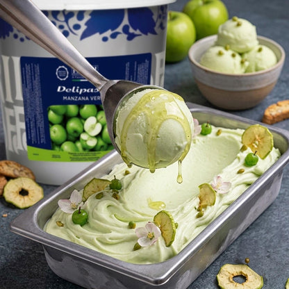 Balde Pasta Concetrada Manzana Verde 4.5 Kgs