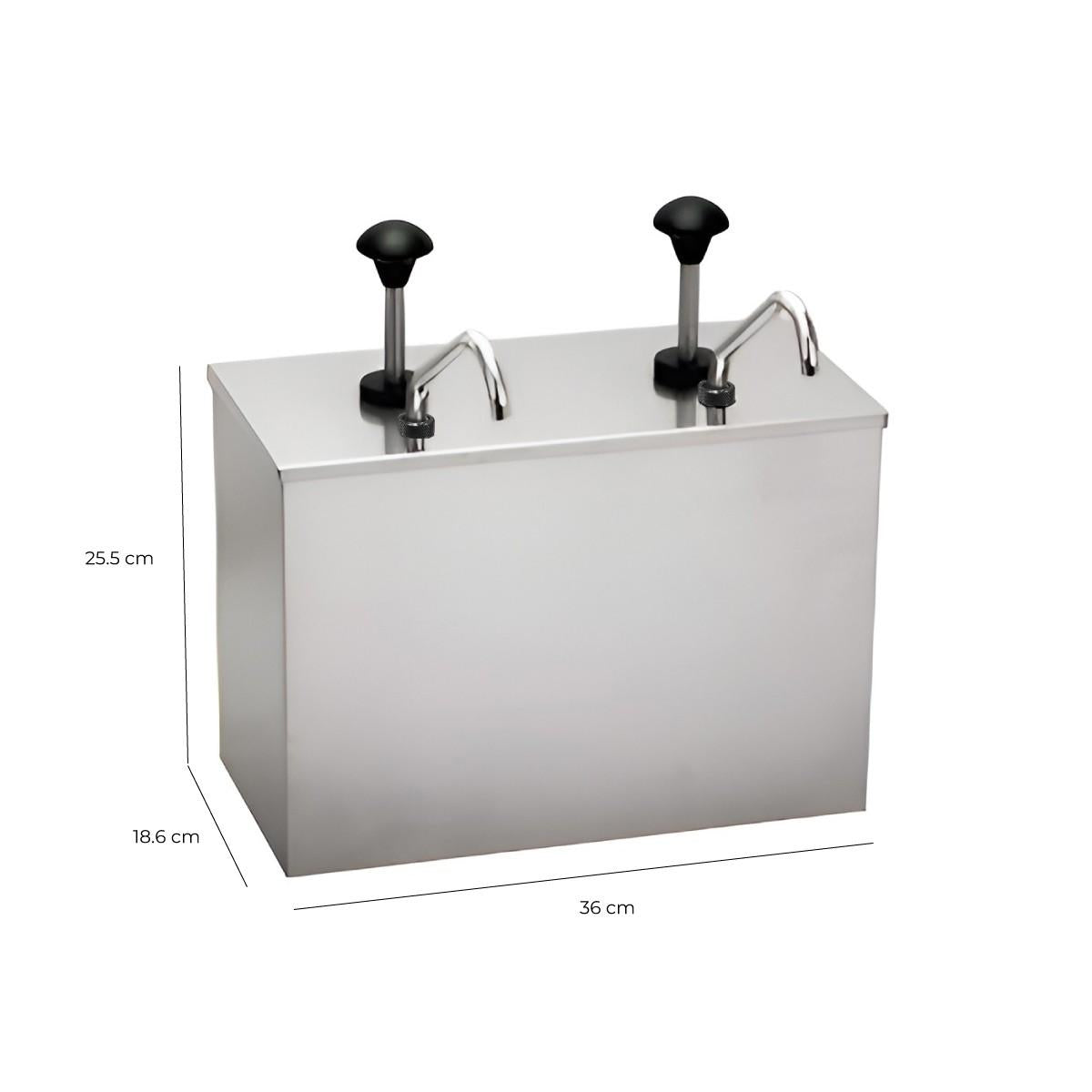 Dispensador De Salsas 2 Bombas Modelo SD-2P Volter