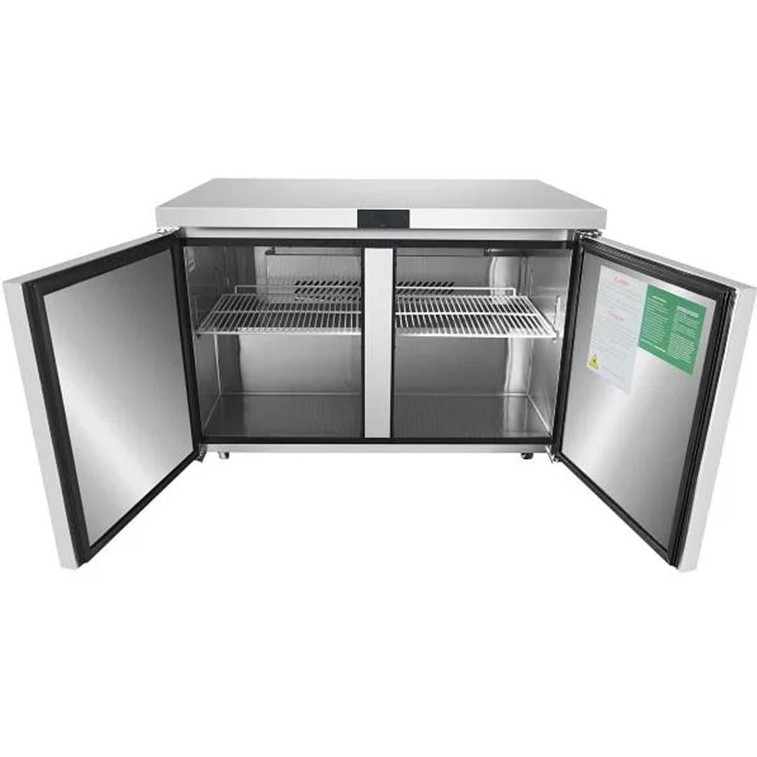 Mesón Refrigerado 2 Puertas LUC-350R 125 Cm Norkalt