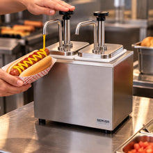 Maquina Dispensadora De Salsas 2 Bombas