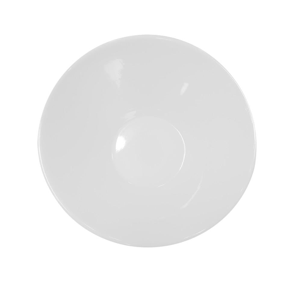 Set De 6 Bowls Redondo Melamina 20 Cm. Blanco