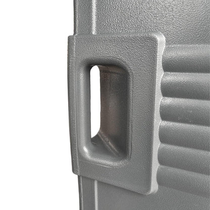 Contenedor Isotérmico Doble Gris Con Ruedas UPC800 JDP