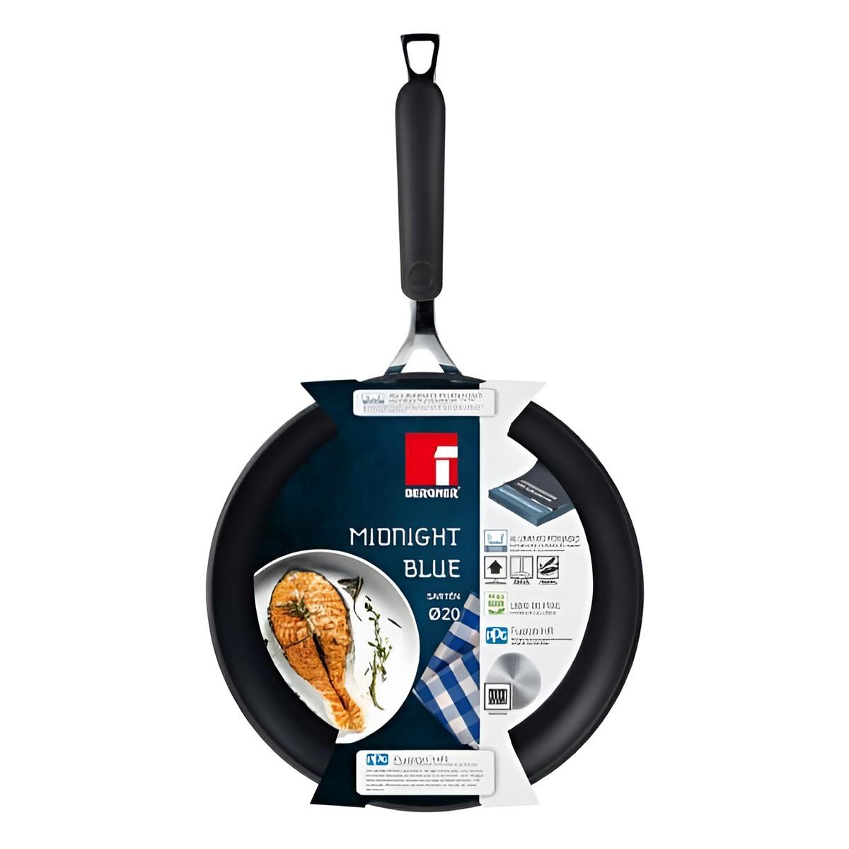 Sarten Aluminio Forjado Midnight Blue 20 Cm Bergner
