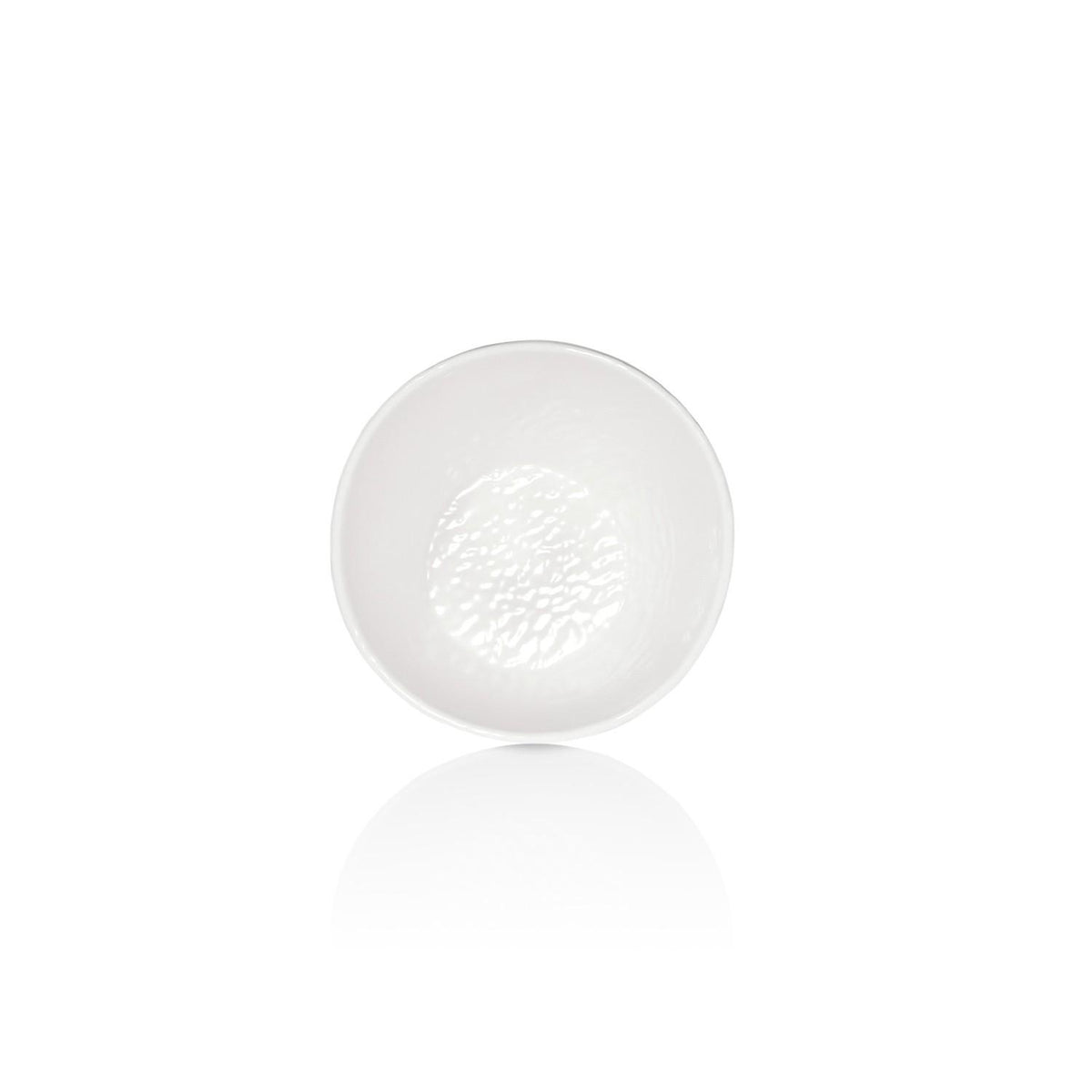 Bowl Melamina Borde Cascada Blanca 13.5 Cm Línea Tilda