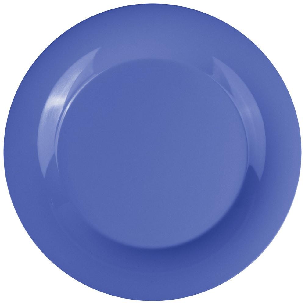 SET DE 3 PLATO MELAMINA AZUL 30 cm