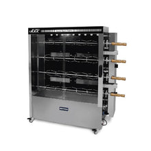 Asador De Pollo Rotativo 40 Kg-4 Espetos
