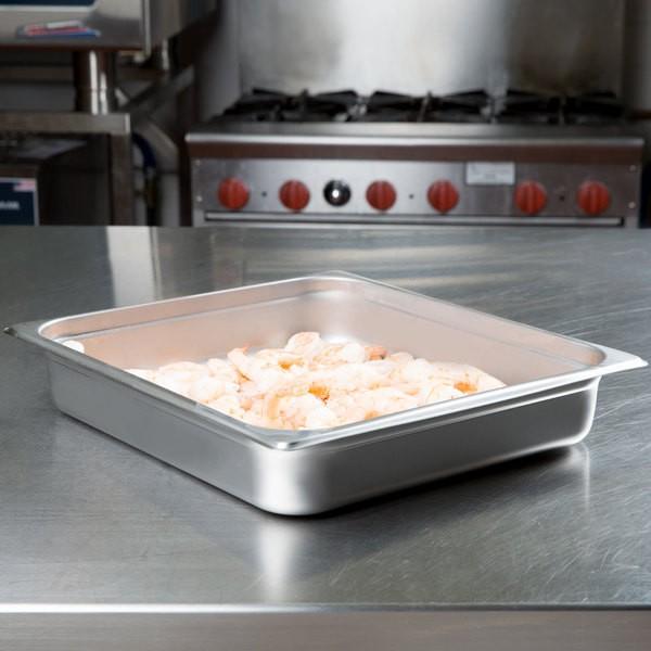Contenedor Gastronómico Acero Inoxidable GN 2/3 x 4 Cm Linea Premium