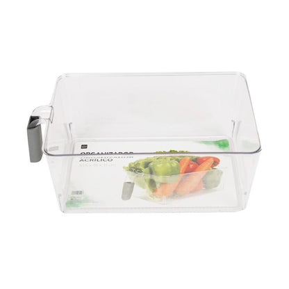 Organizador Acrílico Para Refrigerador 30.5x18x11 Cm