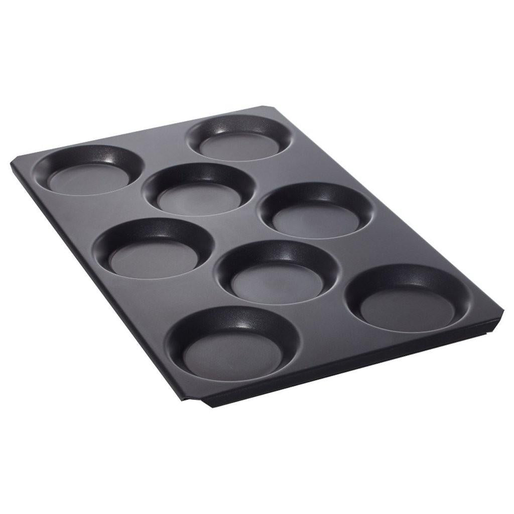 Bandeja Antiadherente Inoxidable Para 8 Tortillas Gn 1/1