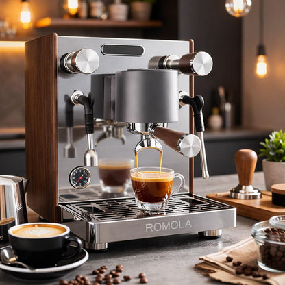 Maquina Café Semiprofesional Modelo Nasa Romola