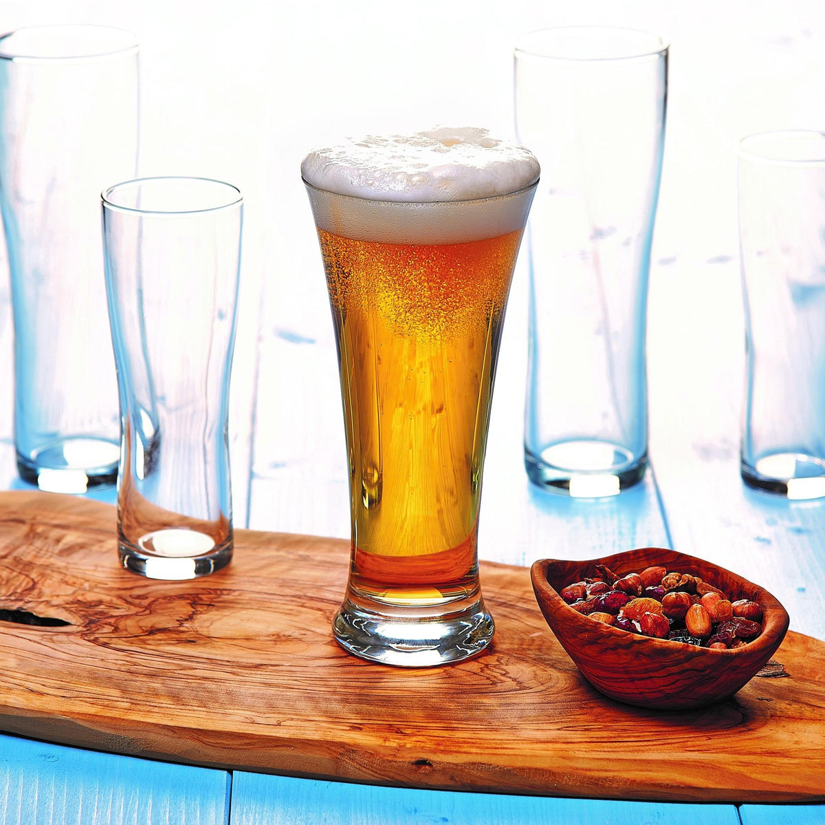 Set De 6 Garza Cerveza 360 Cc W & P