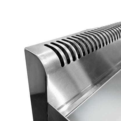 Plancha a Gas Cromo Modelo GH-24 Volter
