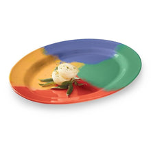 Plato Ovalado Melamina Celebration 30x23 Cm
