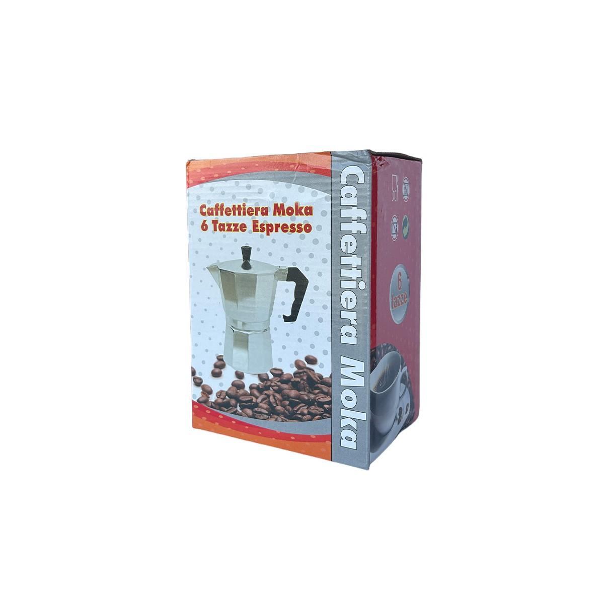 Cafetera Italiana Aluminio 6/Tazas