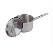 Cazo Bajo Acero Inoxidable Con Tapa Y Fondo Difusor 1.6 Litros