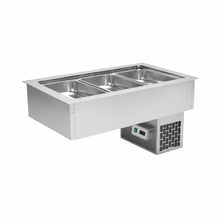 Salad Bar Aire Forzado Drop In 3 GN Modelo CFV3G Coreco