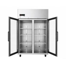 Refrigerador 2 Puerta De Vidrio Estampado