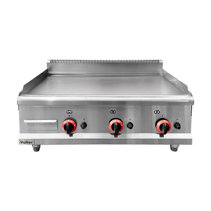 Plancha a Gas Cromo Modelo GH-36 Volter