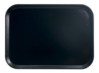 Bandeja Fibra De Vidrio Negra 53X37 Cm