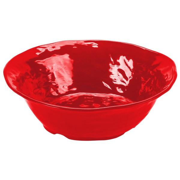 BOWL MELAMINA RDDO NEW YORK 36 CM. ROJO