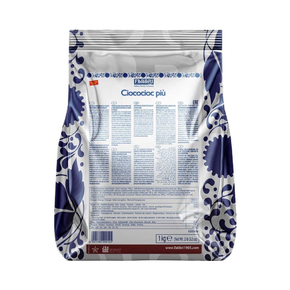 Bolsa Chococioc Piu 1Kg