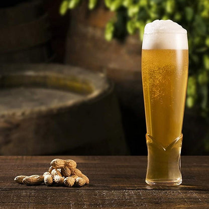 Set De 4 Vaso Alto Cerveza Trigo 450 Cc.