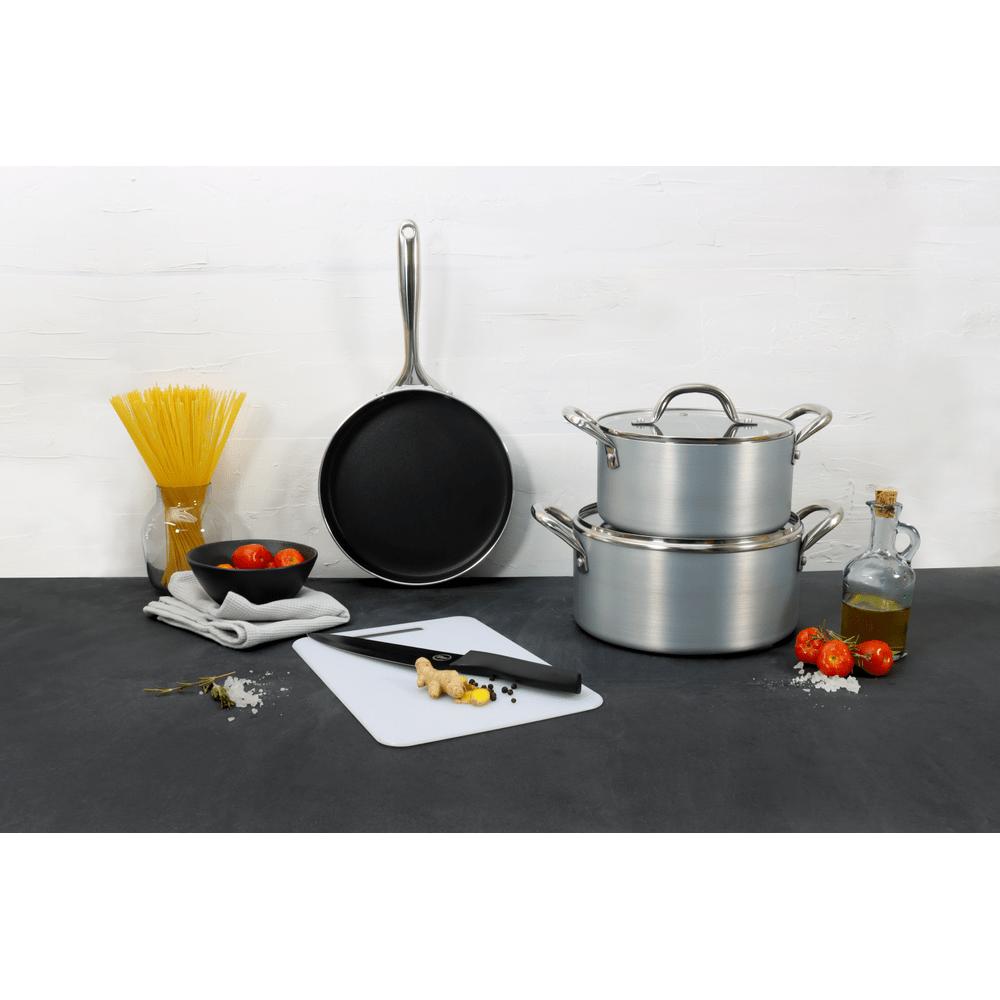 Olla 24 Cm Antiadherente Silver