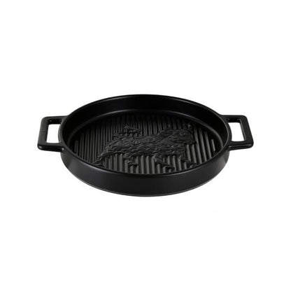 Fuente Redonda Grill Cerámica Gres 24.8x20x3 Cm