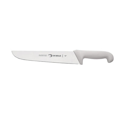 Cuchillo Carnicero 25 Cm Mango Blanco Línea Durafio