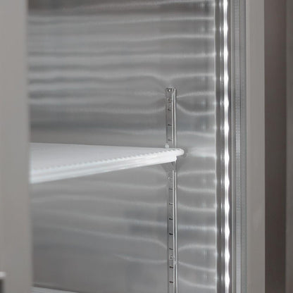 Congelador Acero Inoxidable Puerta Vidrio Single 700 Litros Norkalt