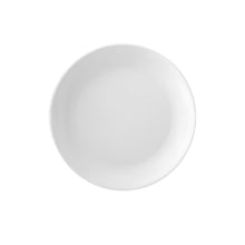 Set de 6 Platos Melamina Redondo Sin Borde Blanca 23 Cm Línea Clásica