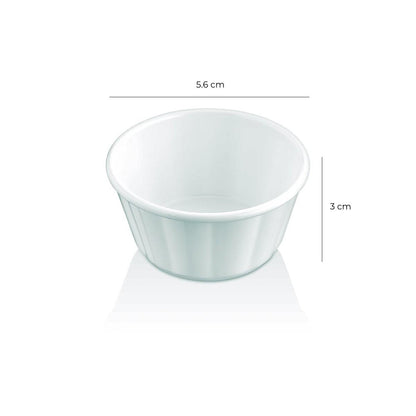 Ramekín Policarbonato Blanco Pc 5.6Cm