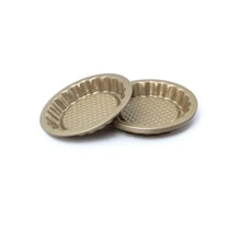 Set 4 Mini Tartaletas Non Stick Gold