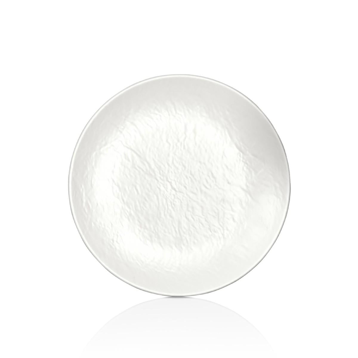 Plato Melamina Blanca 23 Cm Línea Tilda