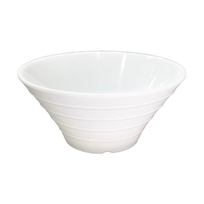Set De 6 Bowls Redondo Melamina 20 Cm. Blanco