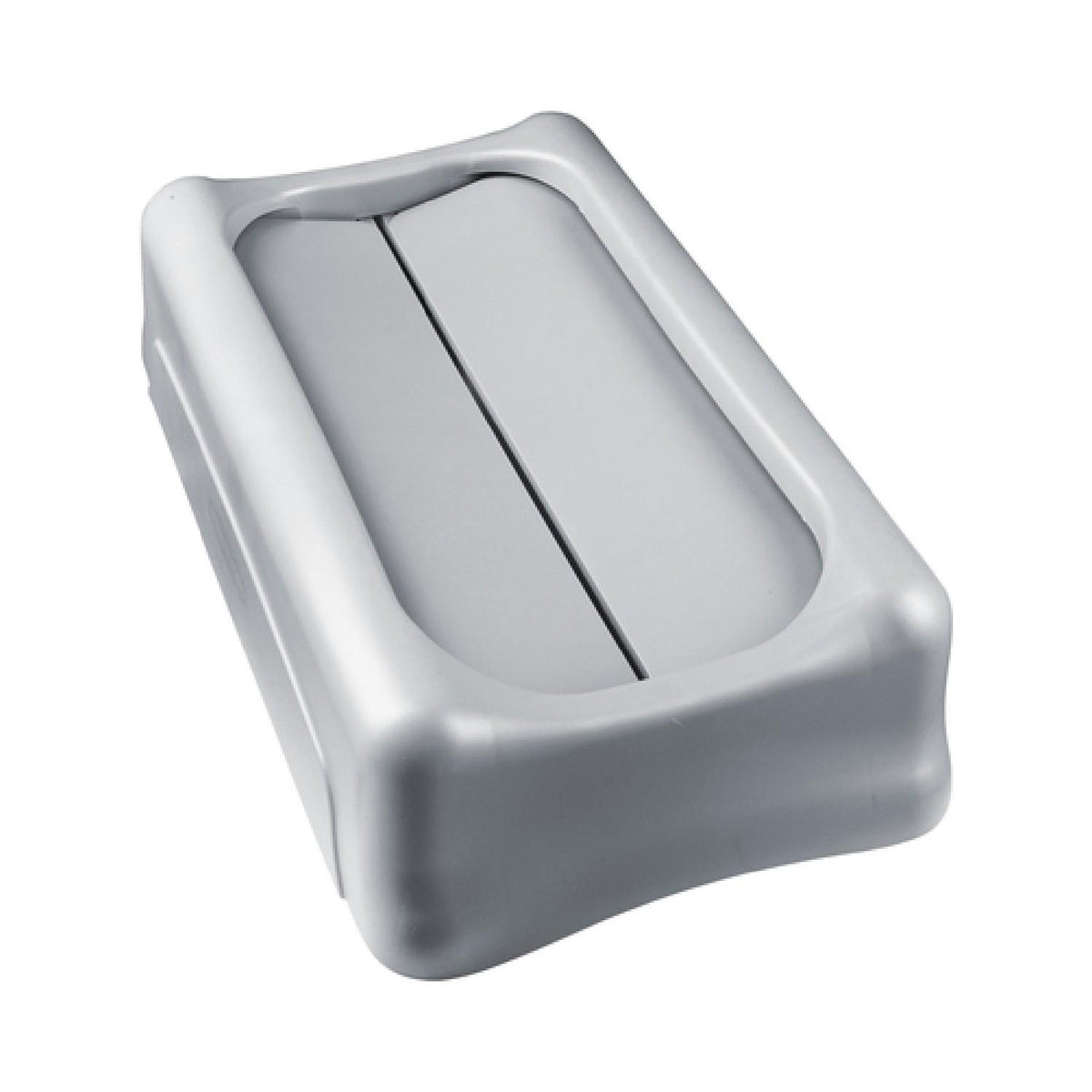 Tapa Oscilante Para Basurero Slim Jim Gris